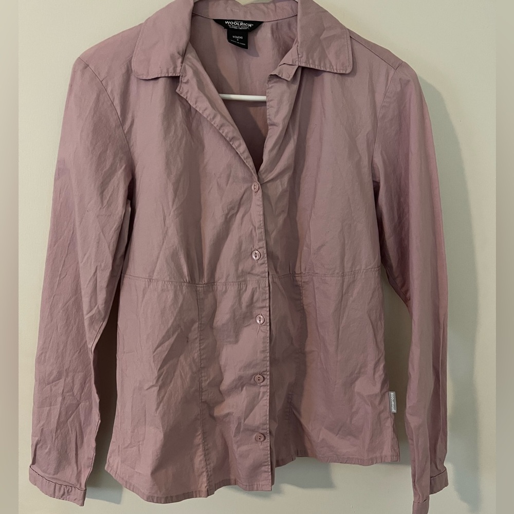 Wool rich womens size small mauve in color